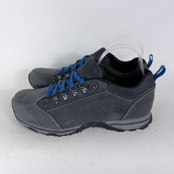 L.L.Bean Trail Mountain Hiking Shoes Men's 10 Gray Leahter Lace-Up Outdoor - Picture 5 of 10